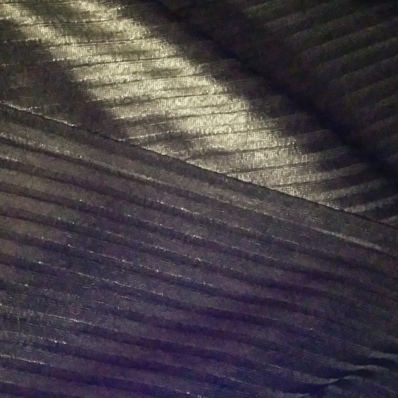 VTG Nicowa Metallic Ribbed Wide Leg Pantset Size 8: A - Picture 4 of 12